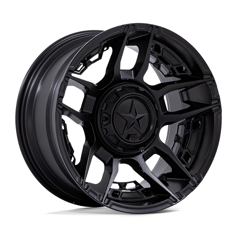 XD XD871 SLASH 20x10 ET-18 8x170 125.10mm MATTE BLACK (Load Rated 1678kg)