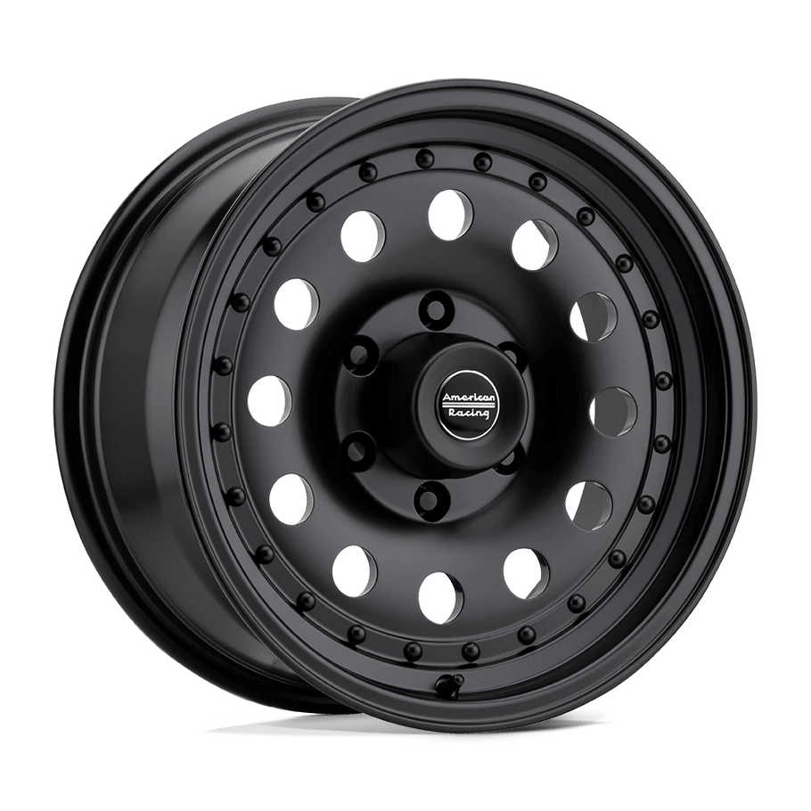 American Racing AR62 OUTLAW II 18x8 ET30 6x139.7 78.10mm SATIN BLACK (Load Rated 1134kg)