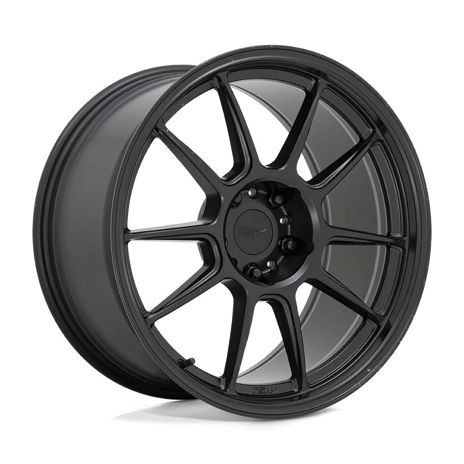 TSW IMATRA 18x10.5 ET25 5x114.3 76.10mm MATTE BLACK (Load Rated 624kg)