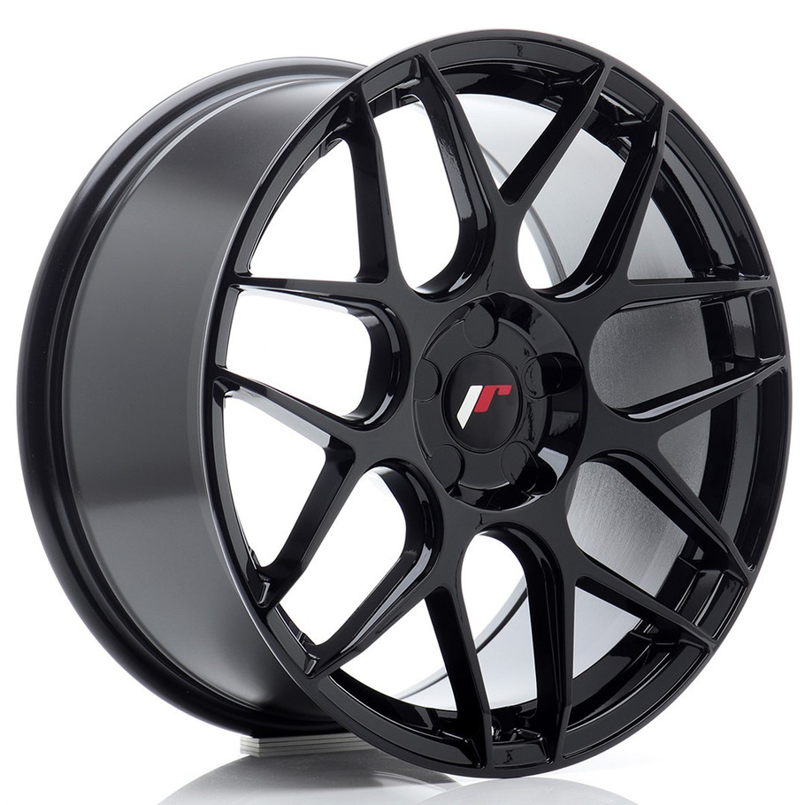 JR Wheels JR18 18x8.5 ET20-45 5H CUSTOM PCD 72.6mm Gloss Black - JR181885F25X2072GB1