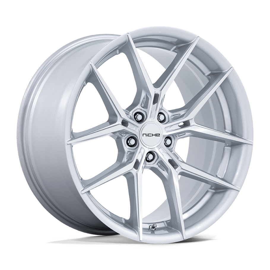 Niche NC279 PRODIGY 5 24x10 ET30 5x127 71.50mm SILVER W/ MACHINED FACE (Load Rated 1134kg)