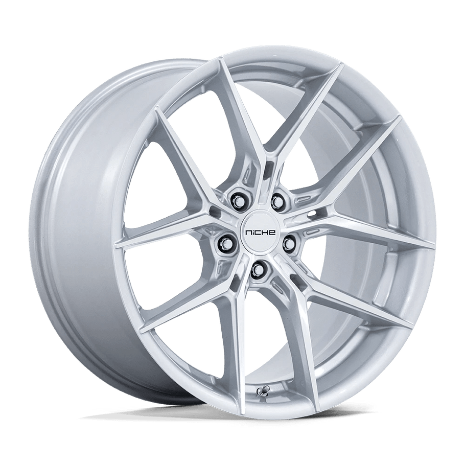 Niche NC279 PRODIGY 5 18x9.5 ET22 5x112 66.56mm SILVER W/ MACHINED FACE (Load Rated 624kg)