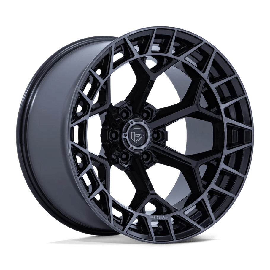 Fuel FC873 CHARGER 17x9 ET1 6x139.7 106.10mm GLOSS BLACK BRUSHED DARK TINT (Load Rated 1134kg)