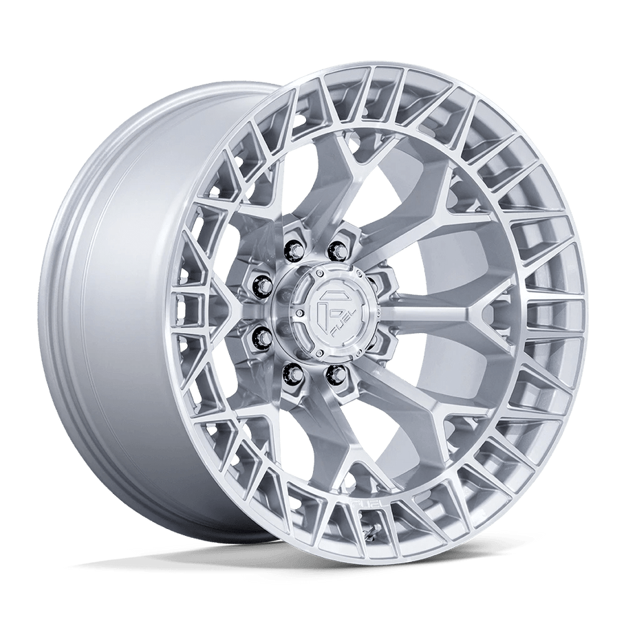 Fuel FC873 CHARGER 20x10 ET-18 8x170 125.10mm GLOSS SILVER W/ MACHINED FACE (Load Rated 1678kg)