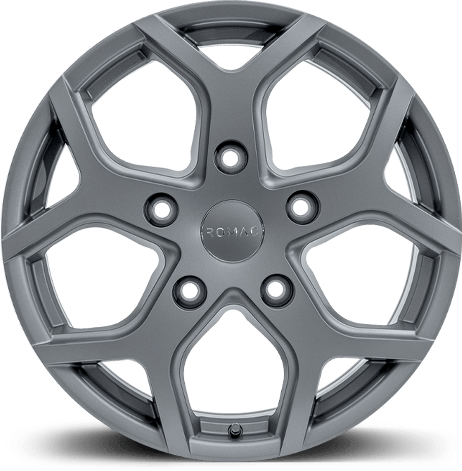 Romac COBRA ET50 16x6.5 5x114.3 66.1mm MATT CARBON (Rated 950kg) RMCOB F6646MC www.srbpower.com