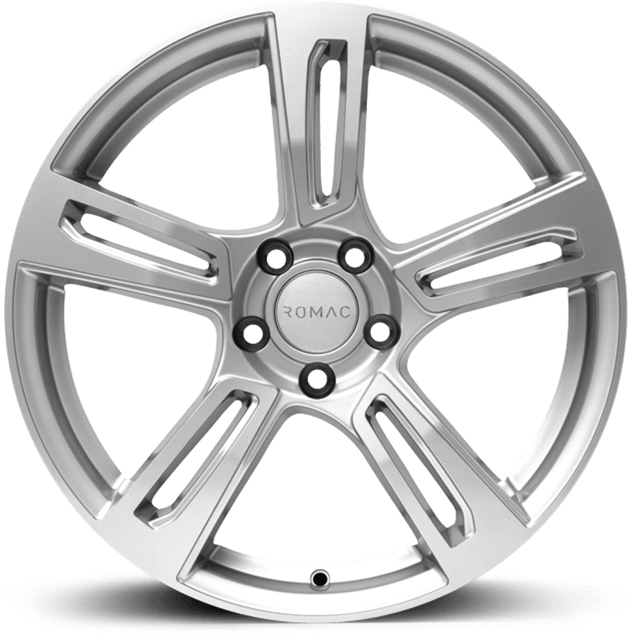 Romac EDGE ET35 18x8 5x100 73.1mm SILVER (Rated 690kg) RMEDG I8494S www.srbpower.com