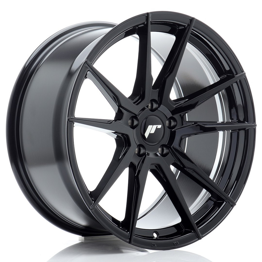 JR Wheels JR21 19x9.5 ET35 5x112 66.6mm Gloss Black