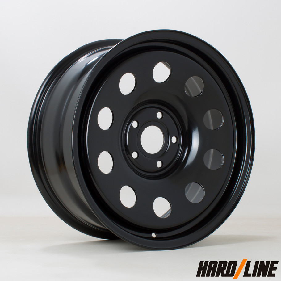 Hardline (Steel Wheel) Modular 18x8 ET35 5x120 65.1mm Gloss Black (SW-MODX8018K1P35PCYB0651) www.srbpower.com