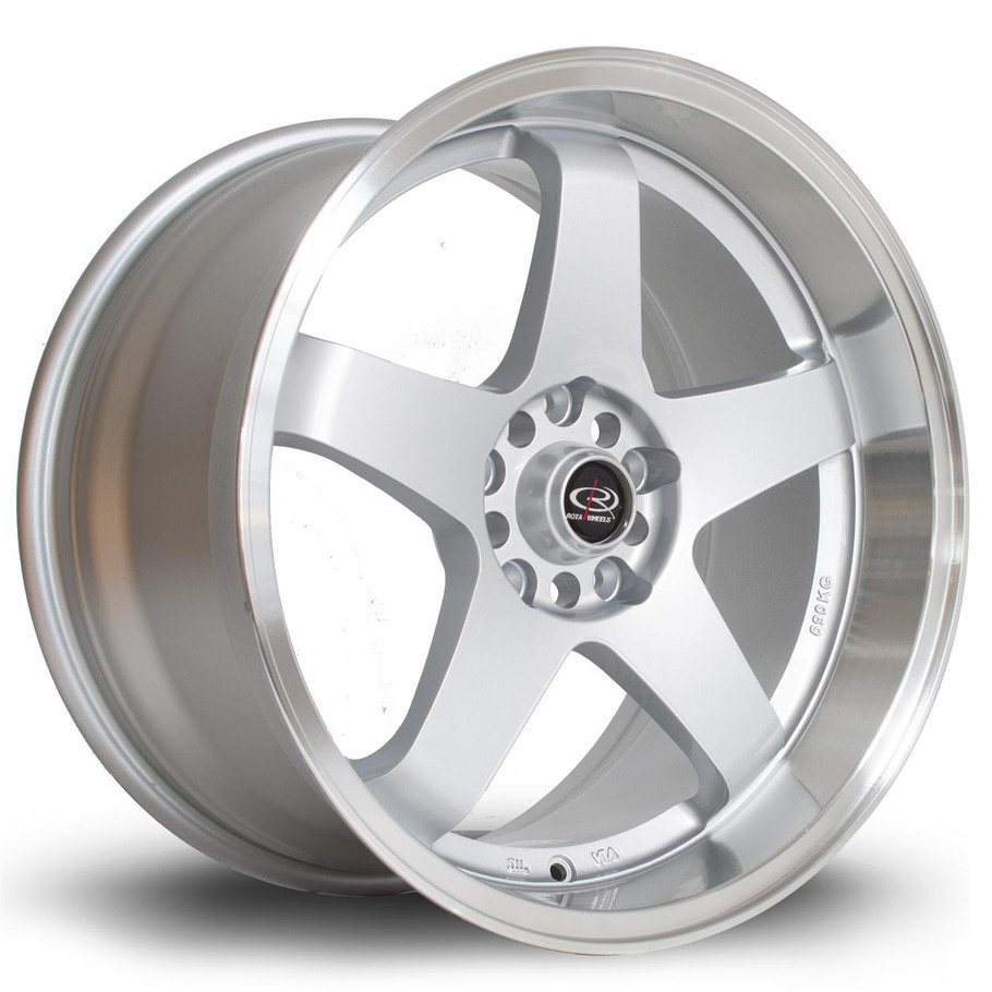 Rota GTR-D 18x10 ET12 5x114 RLSilver (45R21018D1P12RLPS0730) www.srbpower.com