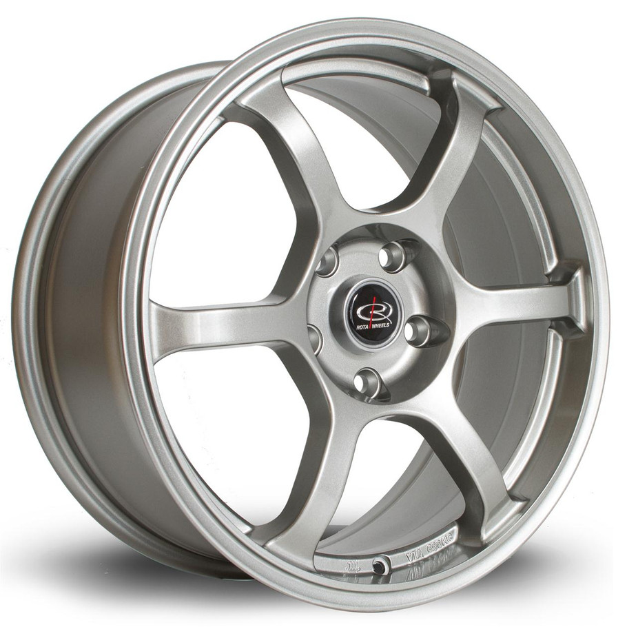 Rota Boost 17x7.5 ET48 5x100 Steelgrey (BOOS7517O1P48PCSG0730) www.srbpower.com