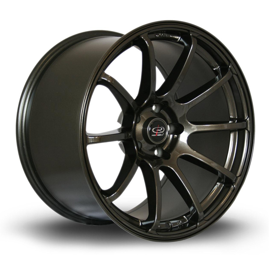 Rota Force 18x10.5 ET40 5x114 Gunmetal (GFOR1058D1P40PCGM0730) www.srbpower.com