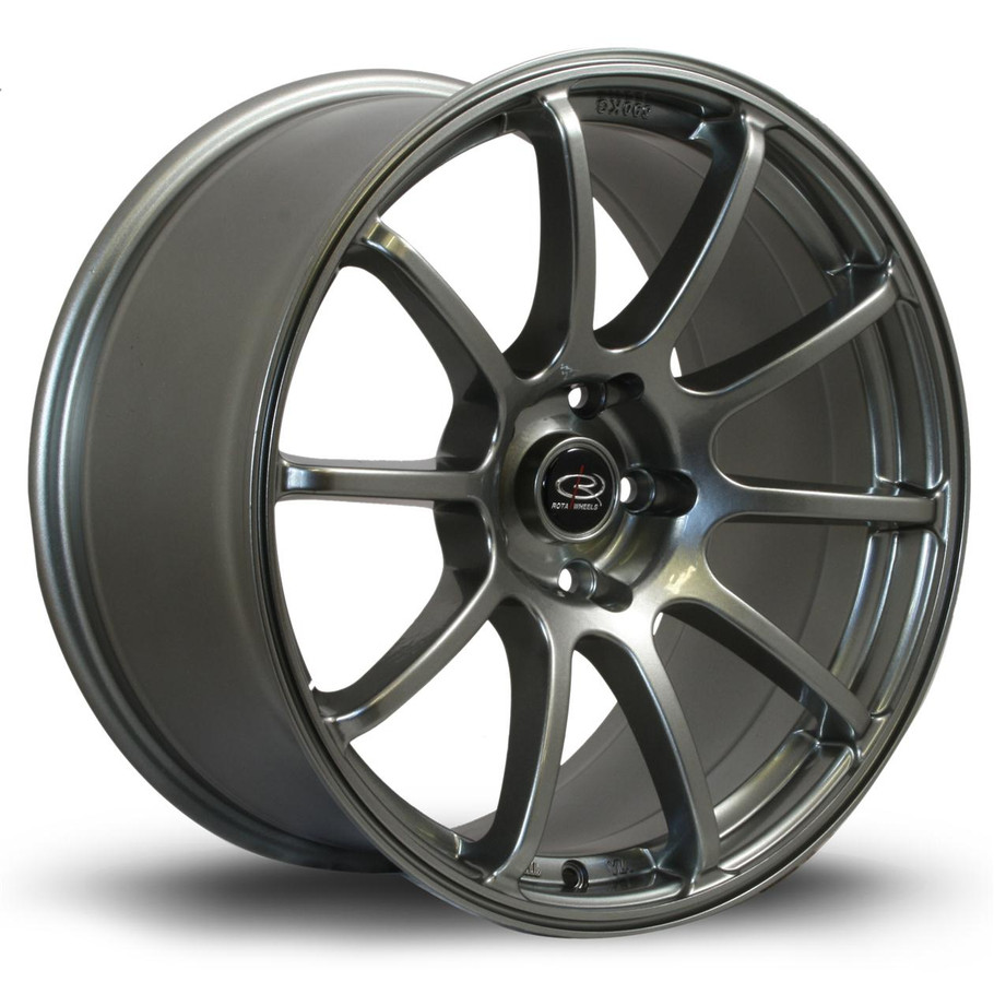Rota Force 18x9 ET35 5x114 Steelgrey (GFOR9018D1P35PCSG0730) www.srbpower.com