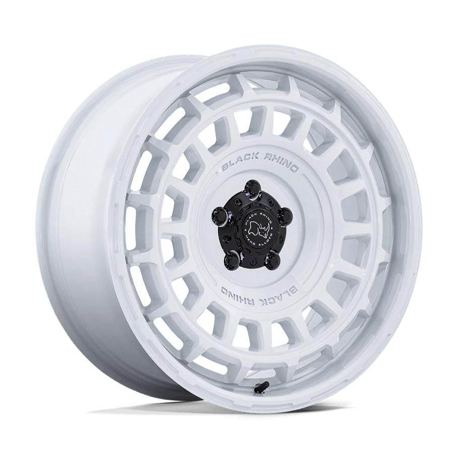 Black Rhino AWOL 17x8.5 ET10 6x139.7 106.10mm GLOSS WHITE (Load Rated 1202kg)
