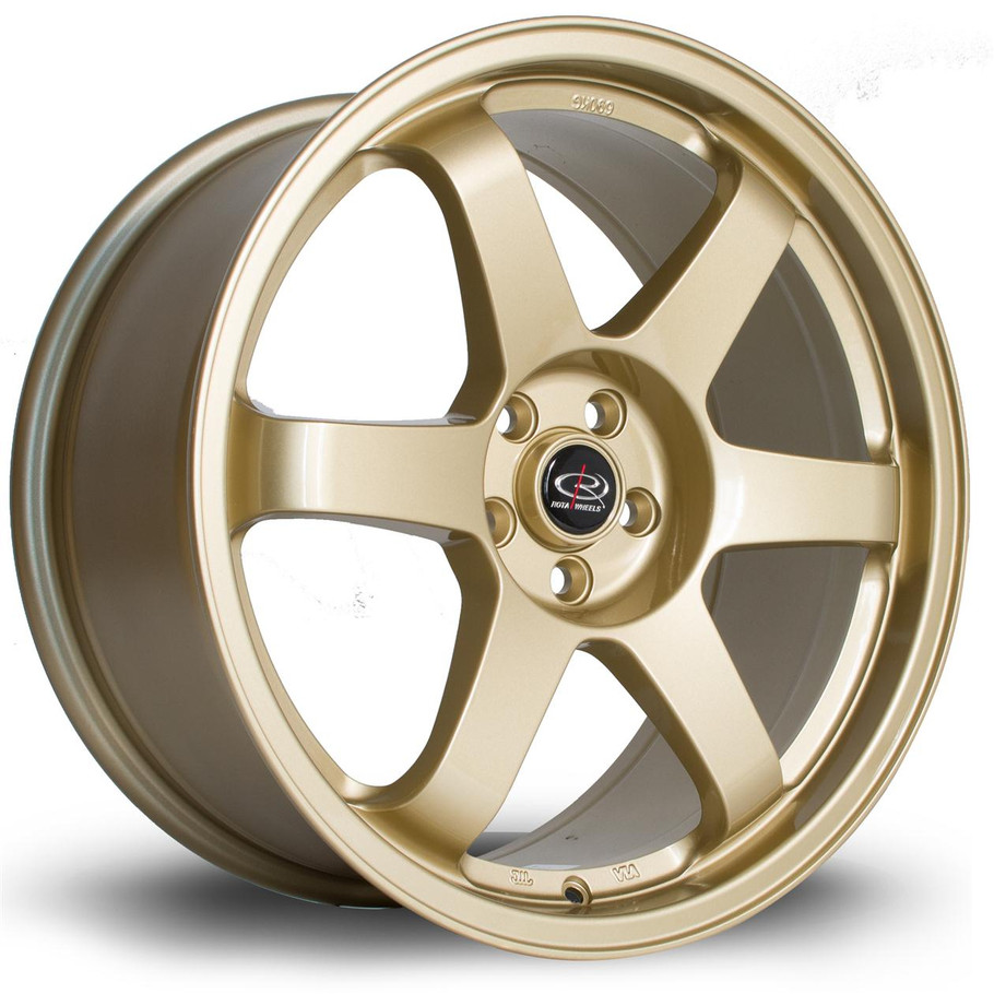 Rota Grid 18x8.5 ET44 5x100 Gold (IKF18518O1P44PCPG0730) www.srbpower.com