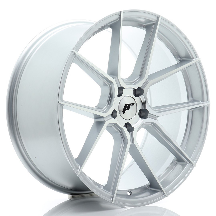 JR Wheels JR30 20x10 ET41 5x112 66.6mm Silver Machined Face JR Wheels JR30 20x10 ET41 5x112 66.6mm Silver Machined Face