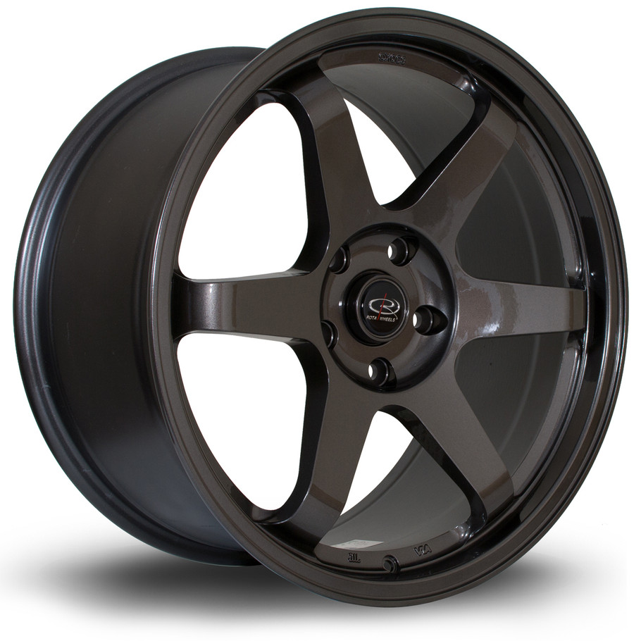 Rota Grid 19x9.5 ET45 5x120 Gunmetal (IKR19519K1P45PCGM0761) www.srbpower.com