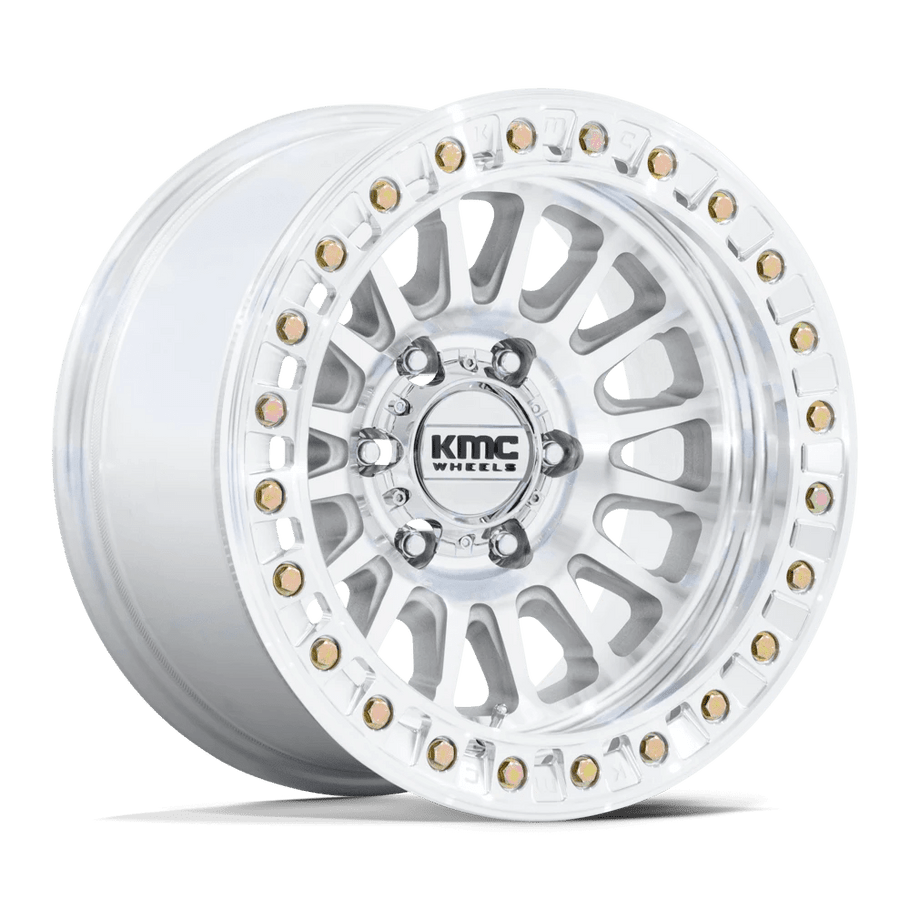 KMC KM239 IMPACT BEADLOCK 17x9 ET1 CUSTOM 72.56mm MACHINED (Load Rated 1633kg)
