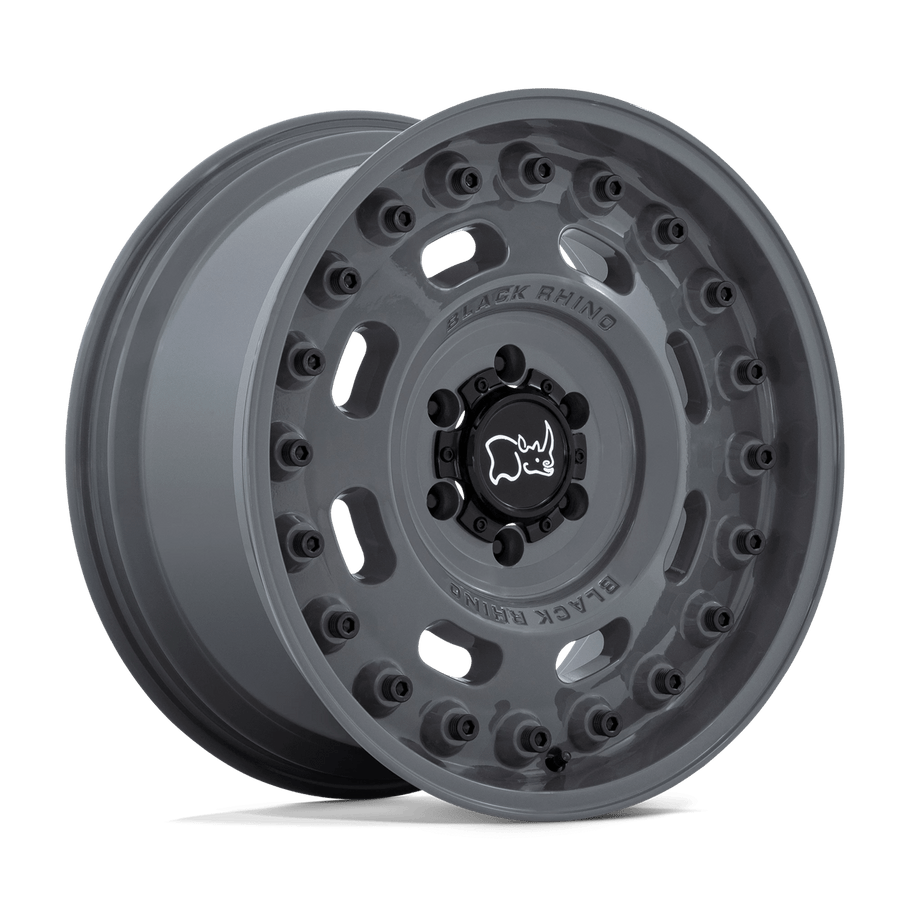 Black Rhino AXLE 17x9.5 ET-18 6x139.7 112.10mm BATTLESHIP GRAY (Load Rated 1111kg)