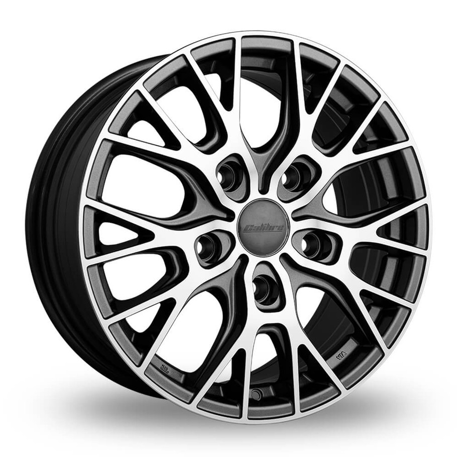 Calibre Crusade 18x7.5 ET52 5x160 Gunmetal / Polished (Load Rated 1250kg) (L8755160GP4552)