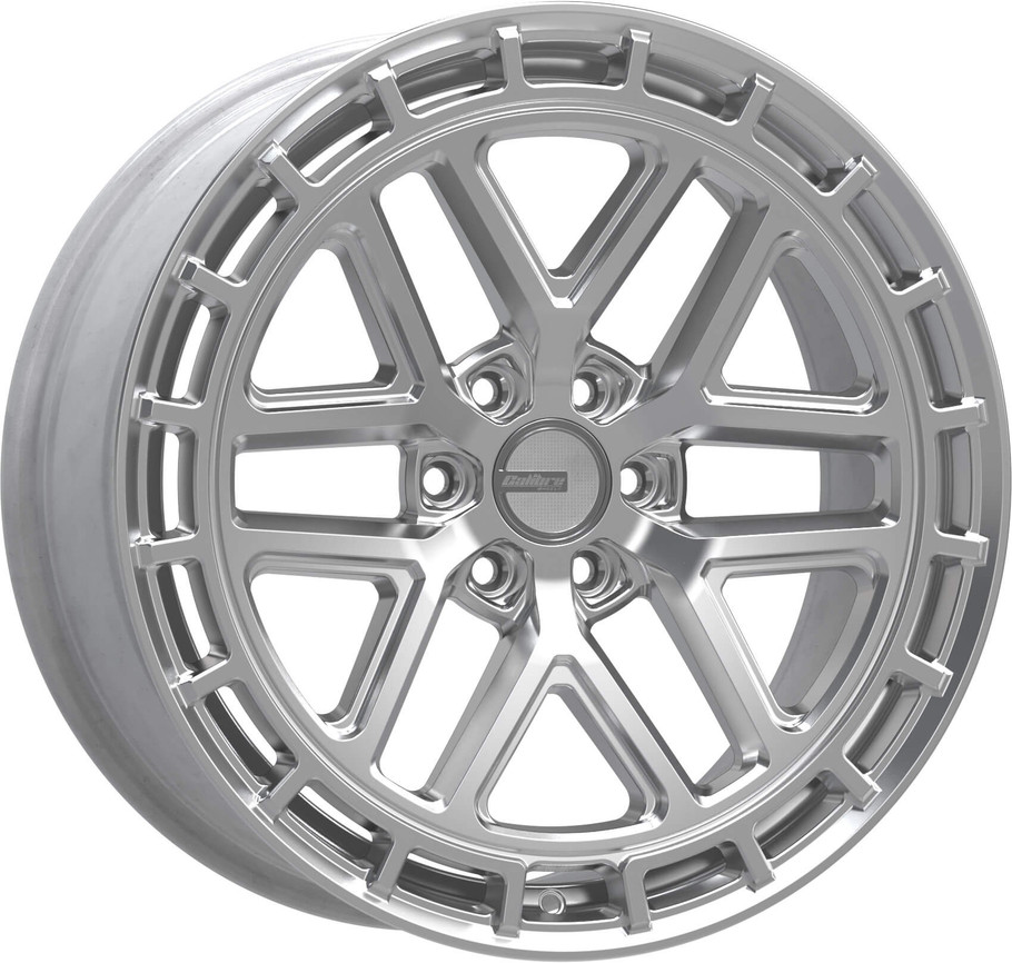 Calibre CV3 20x8.5 ET42 6x120 Silver (Load Rated 960kg) (R2856120SSL242)