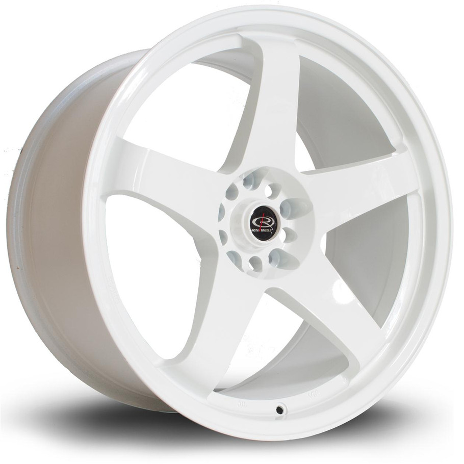 Rota GTR 19x10 ET20 5x114 White (P45R1019D1P20PCWH0730) www.srbpower.com