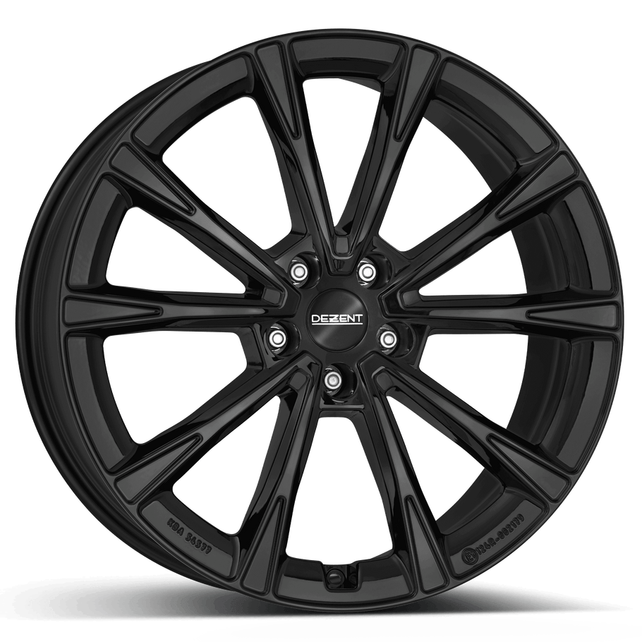 Dezent AR black 20x8 ET40 5x114.3 Black (Load Rated 810kg) (TAR0K0BA40E)