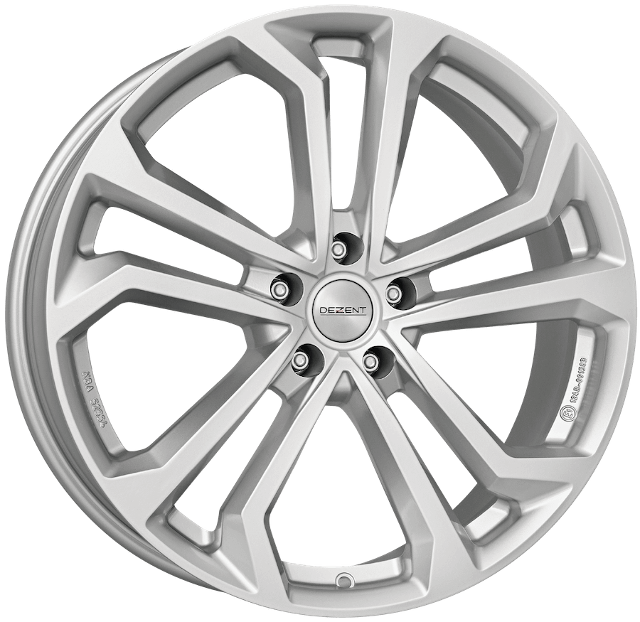 Dezent TA Silver 17x7 ET52 5x114.3 Silver (Load Rated 750kg) (TTAY0SA52E)