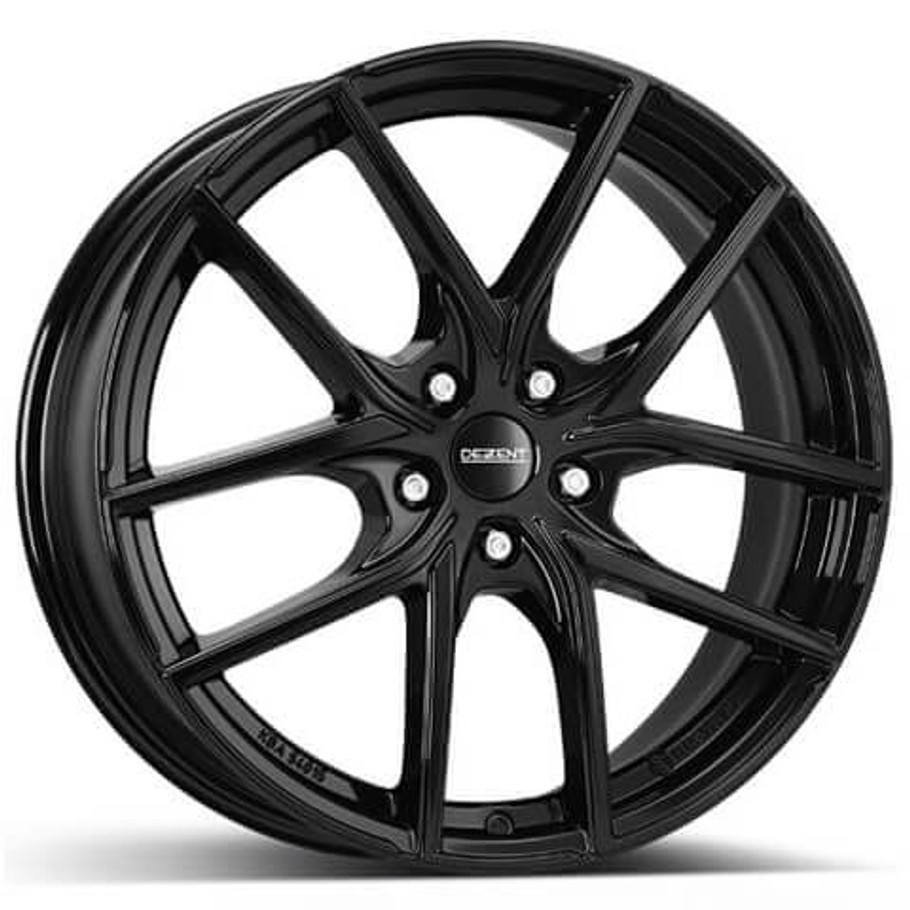 Dezent TO black 19x8 ET49 5x112 Black (Load Rated 755kg) (TTO9K8BA49E)