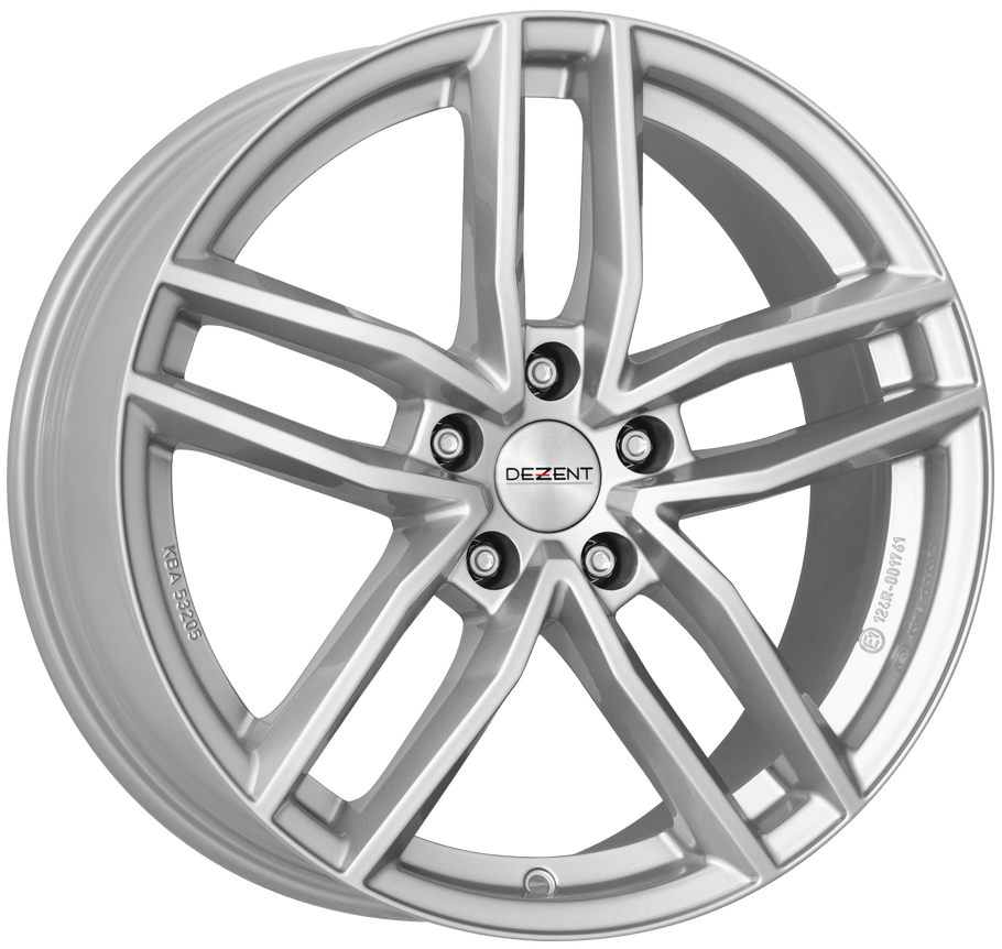 Dezent TR silver 17x7 ET35 5x100 Silver (Load Rated 730kg) (TTRY6SA35V)