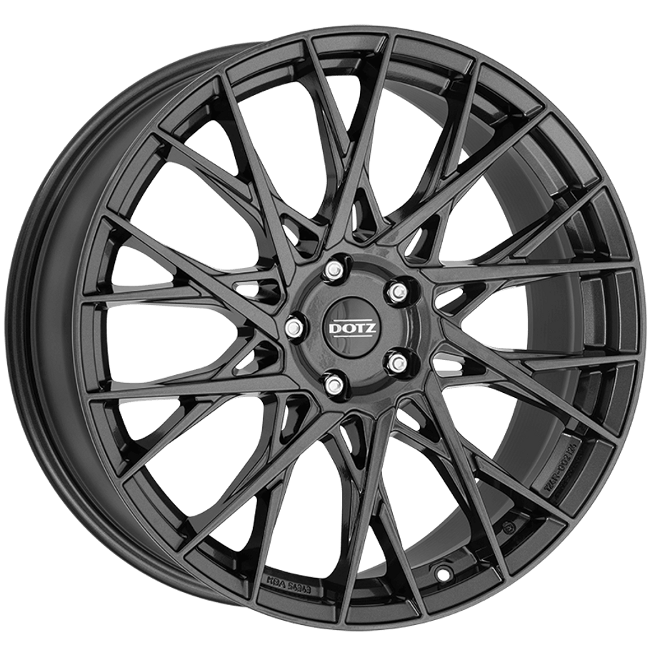 Dotz Fuji grey 20x8 ET30 5x112 Gunmetal (Load Rated 780kg) (OFU0K8FA30E)