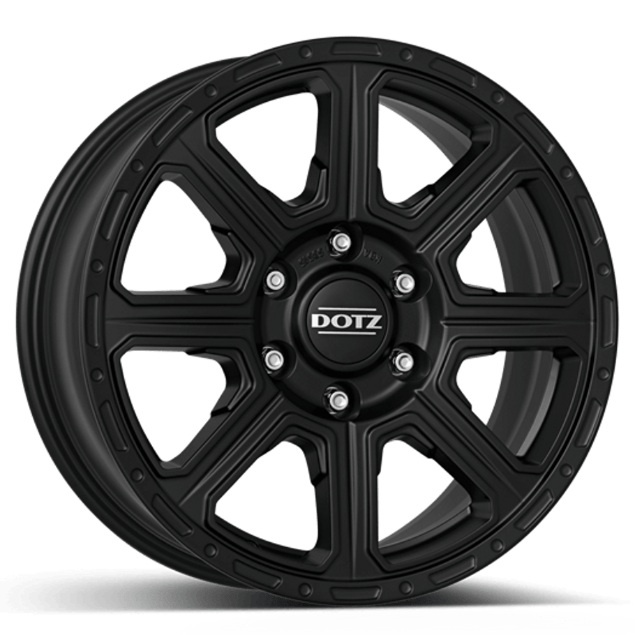 Dotz Kalahari black 17x8 ET30 5x127 Matt Black (Load Rated 1150kg) (OKASCKA30)