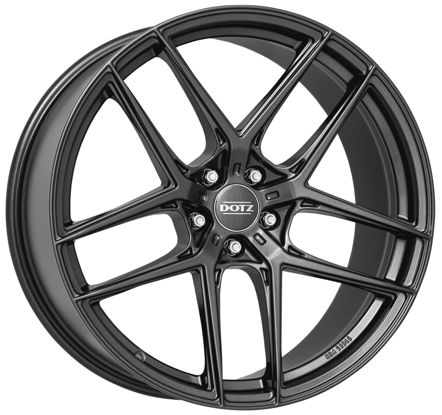 Dotz LagunaSeca grey 21x10 ET28 5x112 Gunmetal (Load Rated 740kg) (OLA1P8FA28)