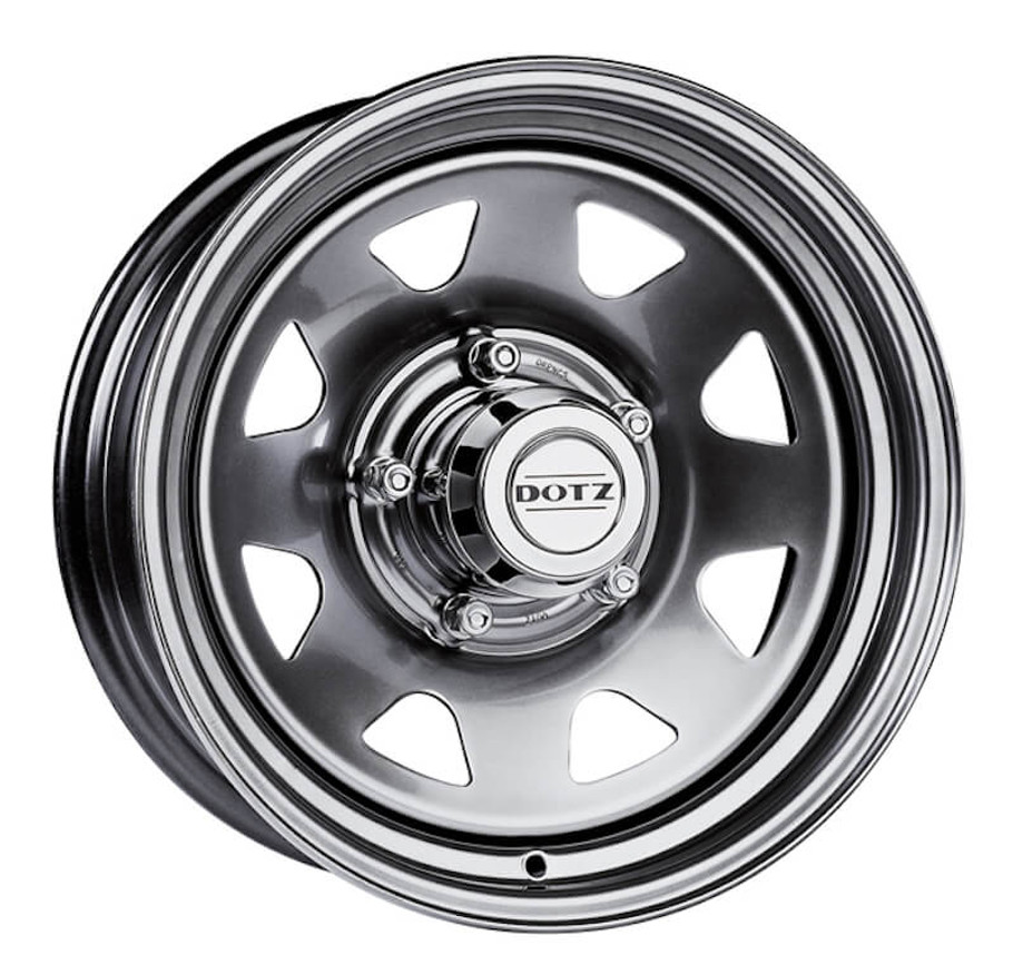 Dotz Dakar 16x7 ET13 6x139.7 Silver (Load Rated 890kg) (ORPDS)