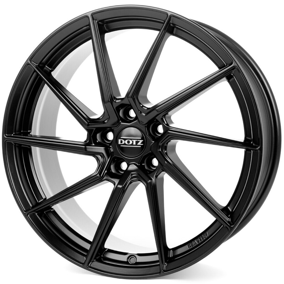 Dotz Spa black 17x7.5 ET35 5x112 Black Matt (Load Rated 650kg) (OSA78KA35)