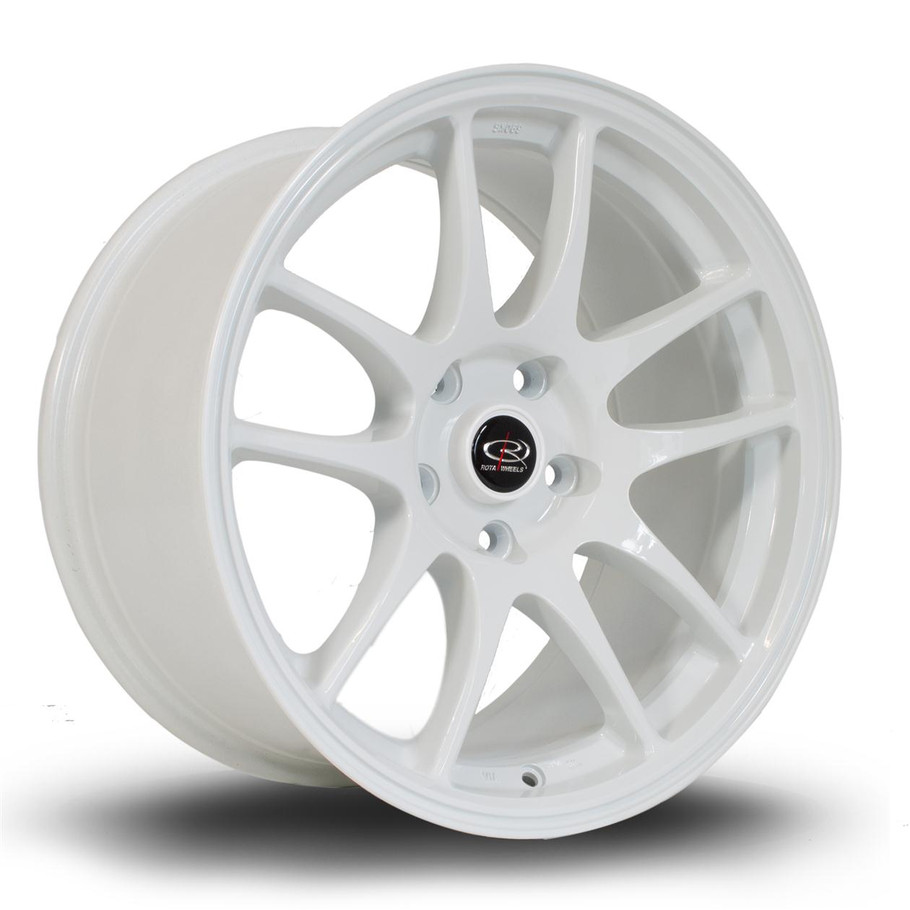 Rota Torque 17x9 ET30 5x114 White (TORQ9017D1P30PCWH0730) www.srbpower.com