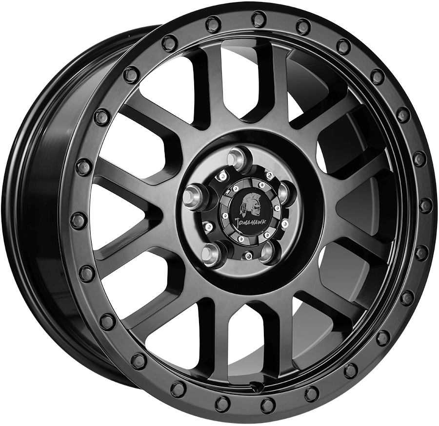 Tomahawk Kato 17x8 ET30 5x120 Satin Black (Load Rated 1250kg) (P7805120SB9430)