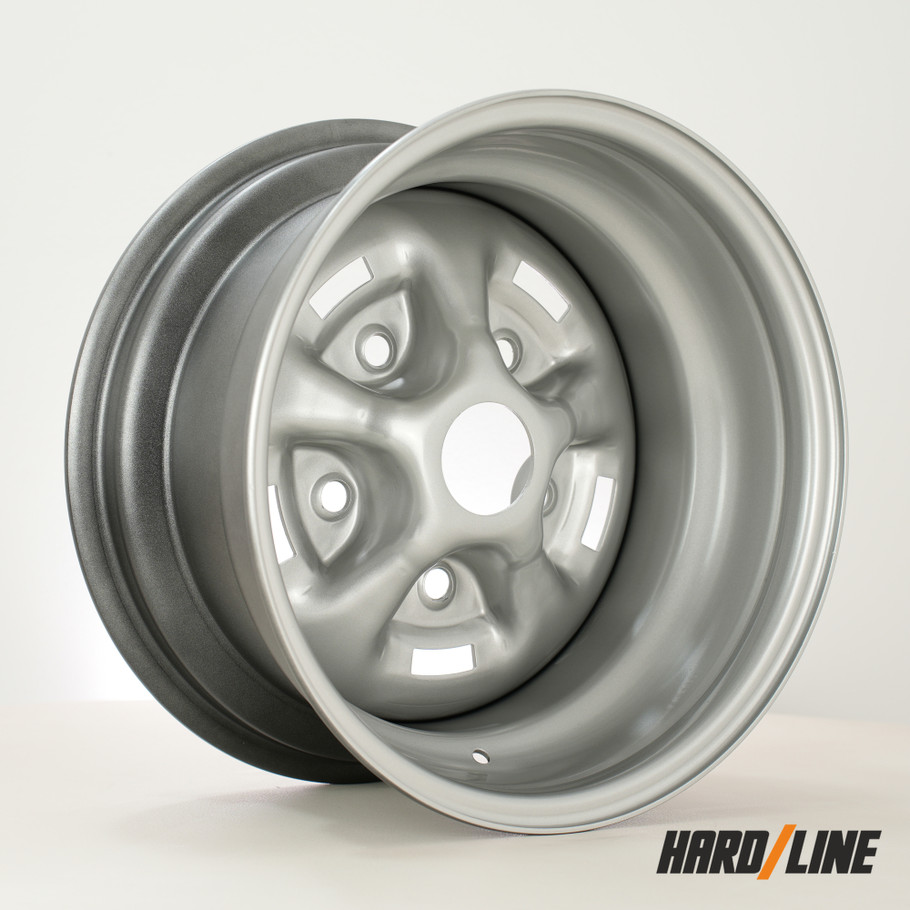 Hardline (Steel Wheels) SW RRST 16x8 ET-32 5x165.1 mm Silver (Load Rating 1200kg) (SW-RRST8016L1N32PCPS)