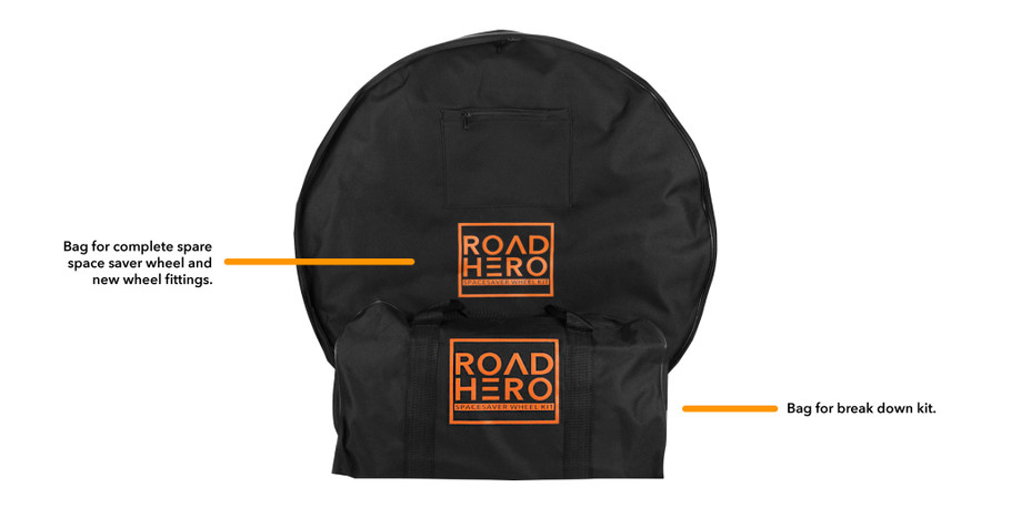 RoadHero RH006 15 inch Spare Wheel and Tyre Kit For Renault Symbol (2018 -  - )