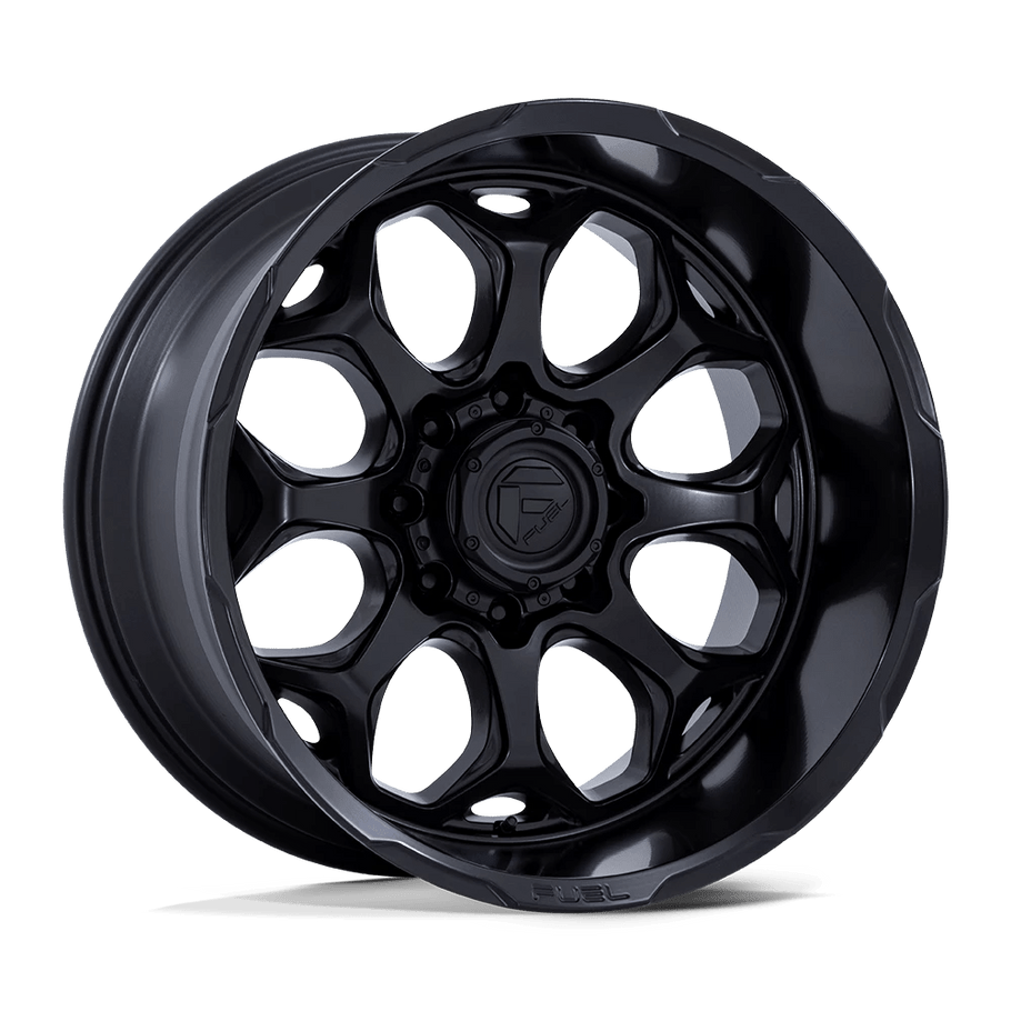 Fuel FC862 SCEPTER 20x9 ET1 8x180 124.20mm BLACKOUT (Load Rated 1678kg)