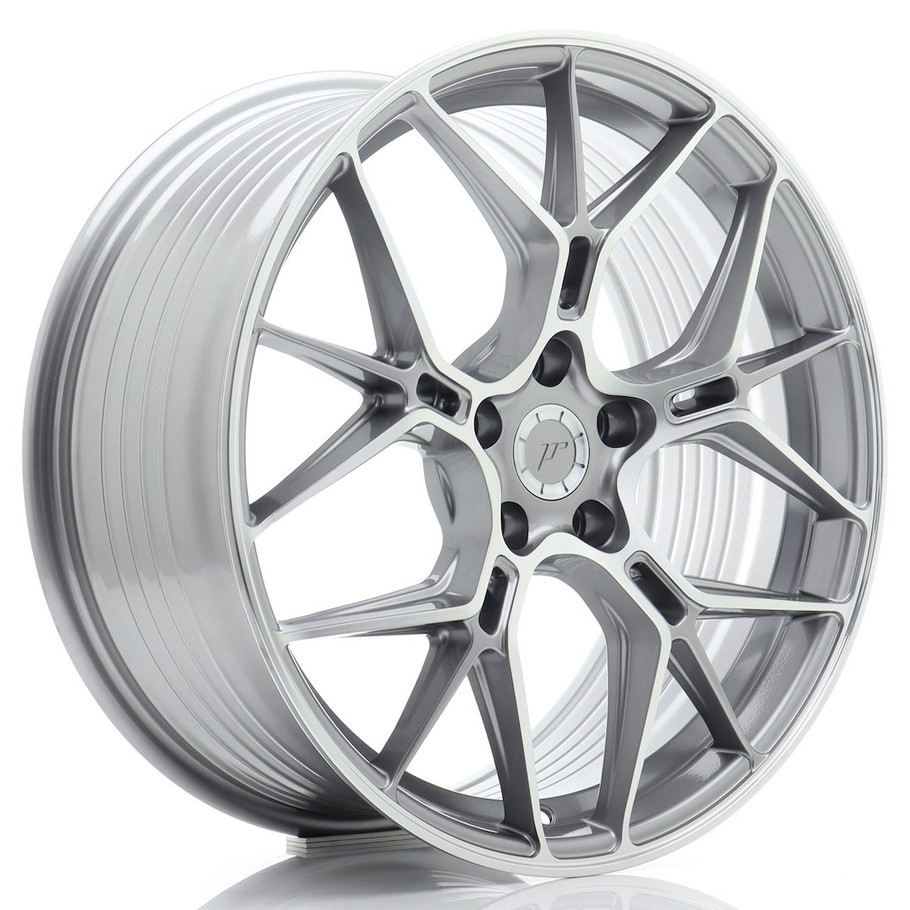 JR Wheels JR51 19x8.5 ET45 5x112 66.6mm Titanium Machined Face