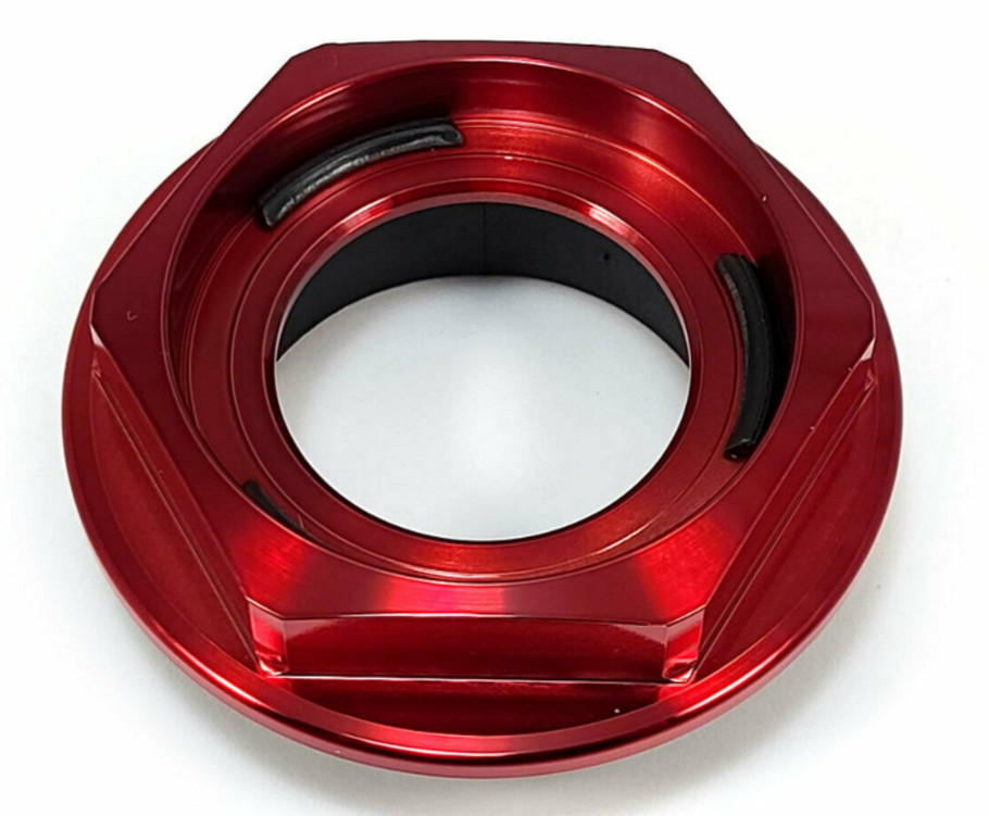 Rotiform Threaded Cap RED