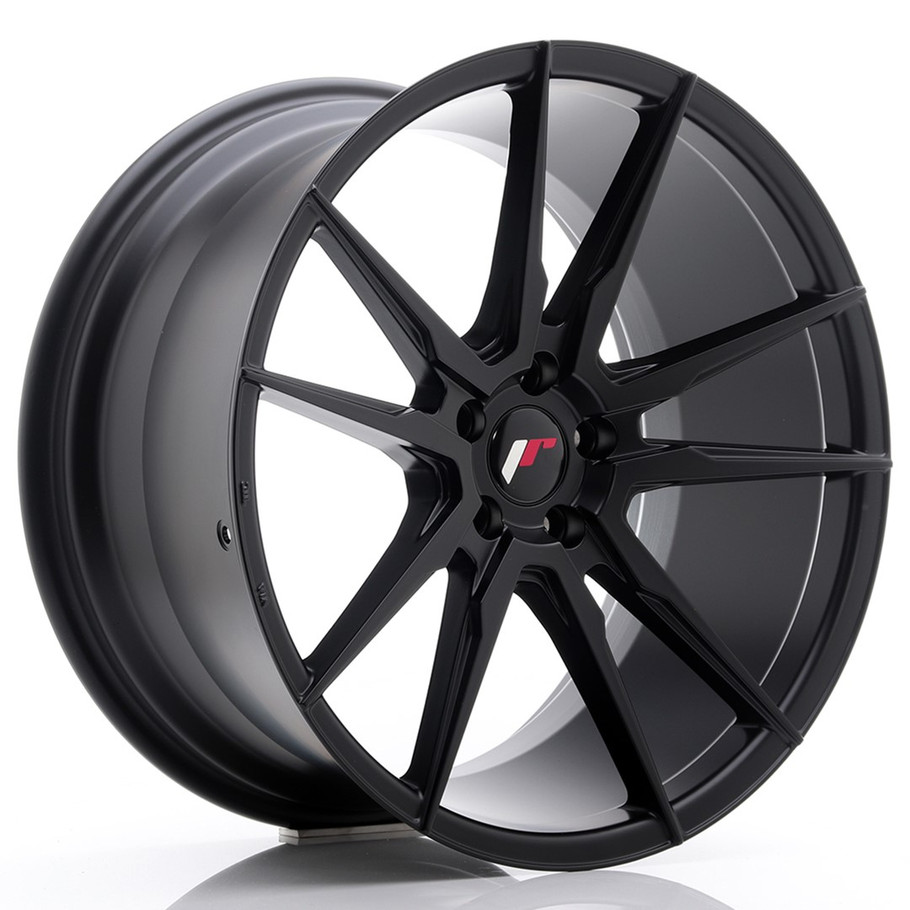 JR Wheels JR21 20x10 ET30 5x112 66.6mm Matt Black