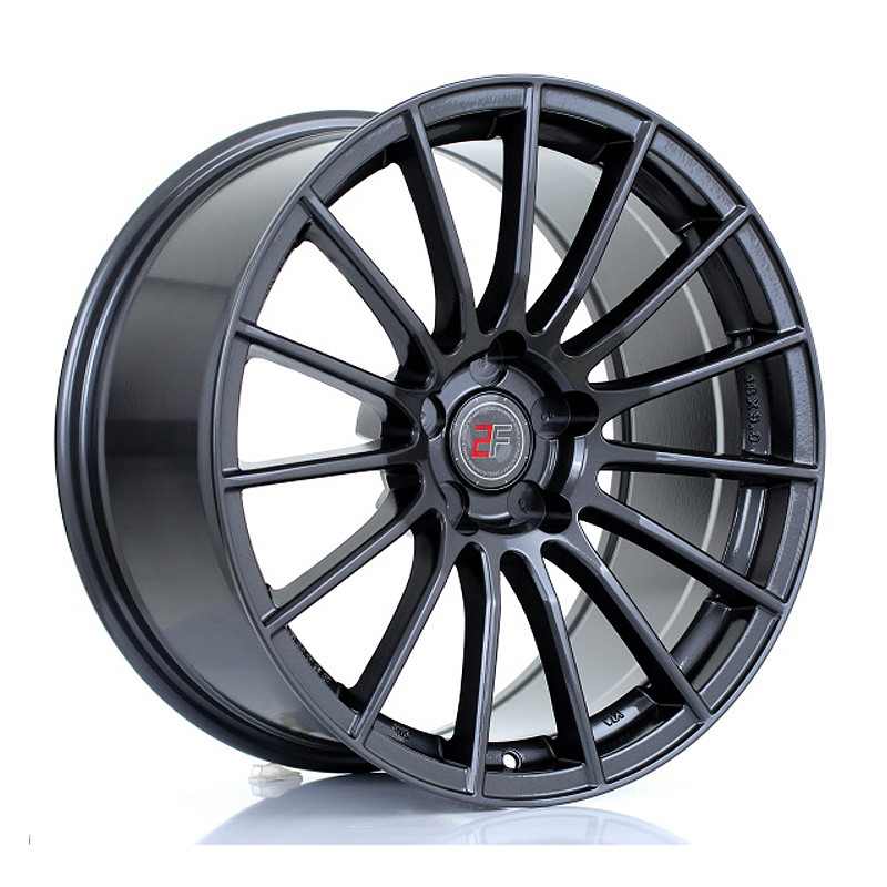 2FORGE ZF1 18x9 CUSTOM PCD ET0 to 38 GLOSS GUNMETAL (Load Rated 850kg) www.srbpower.com
