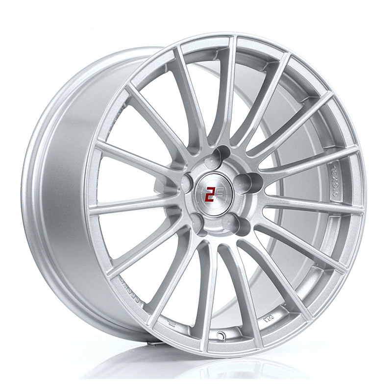 2FORGE ZF1 18x9 CUSTOM PCD ET0 to 38 SILVER (Load Rated 850kg) www.srbpower.com