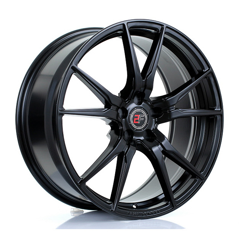 2FORGE ZF2 20x9 CUSTOM PCD ET15 to 60 MATT BLACK (Load Rated 850kg) www.srbpower.com