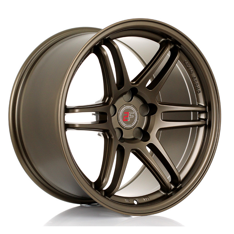 2FORGE ZF5 18x10 CUSTOM PCD ET0 to 35 MATT BRONZE (Load Rated 690kg) www.srbpower.com