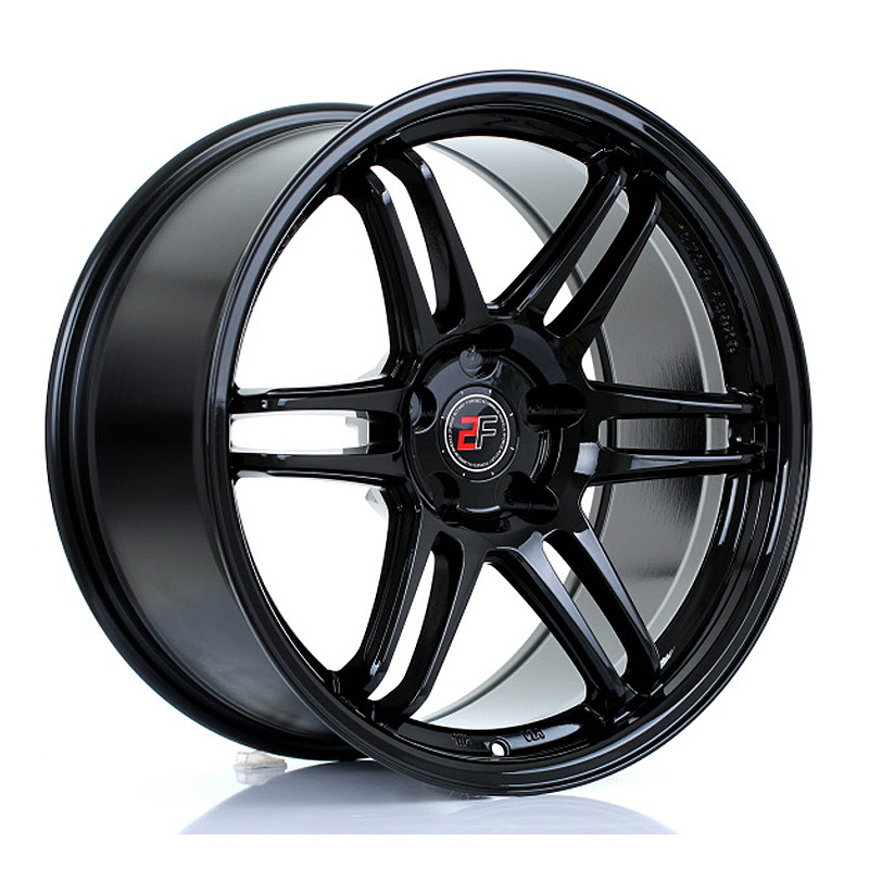 2FORGE ZF5 18x9 CUSTOM PCD ET0 to 35 GLOSS BLACK (Load Rated 690kg) www.srbpower.com