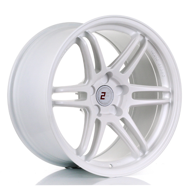 2FORGE ZF5 18x9 CUSTOM PCD ET0 to 35 MATT WHITE (Load Rated 690kg) www.srbpower.com