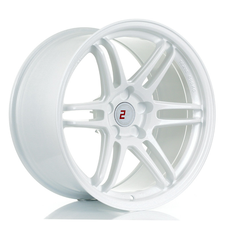 2FORGE ZF5 18x9 CUSTOM PCD ET0 to 35 GLOSS WHITE (Load Rated 690kg) www.srbpower.com
