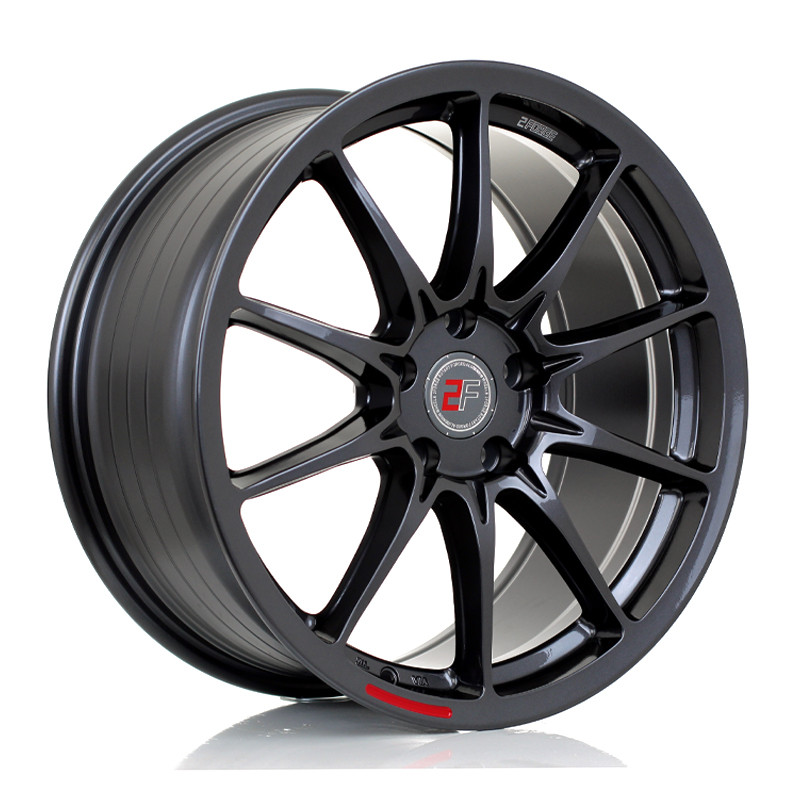 2FORGE ZF8 18x8.5 CUSTOM PCD ET5 to 50 GLOSS GUNMETAL (Load Rated 850kg) www.srbpower.com